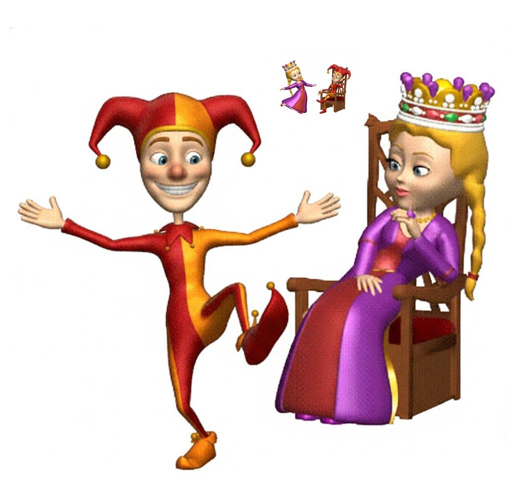 Jester & the Queen — Jester token mascot